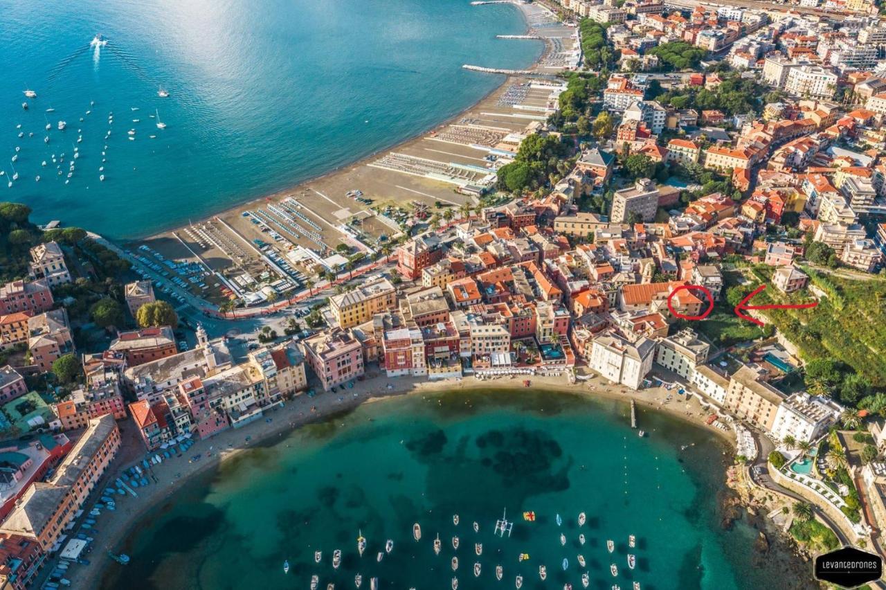 Appartamento La Baia Del Silenzio Sestri Levante Eksteriør bilde